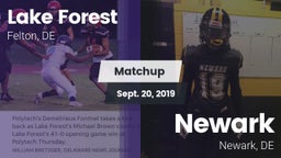 Matchup: Lake Forest vs. Newark  2019
