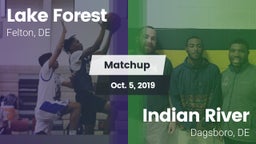 Matchup: Lake Forest vs. Indian River  2019