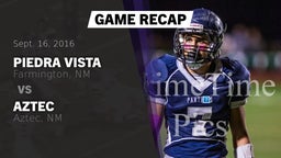 Recap: Piedra Vista  vs. Aztec  2016
