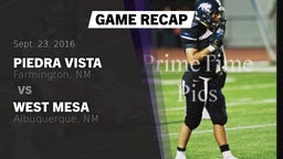 Recap: Piedra Vista  vs. West Mesa  2016