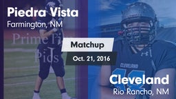 Matchup: Piedra Vista High vs. Cleveland  2016