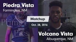Matchup: Piedra Vista High vs. Volcano Vista  2016