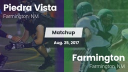 Matchup: Piedra Vista High vs. Farmington  2017