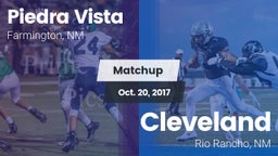 Matchup: Piedra Vista High vs. Cleveland  2017