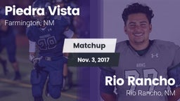 Matchup: Piedra Vista High vs. Rio Rancho  2017