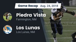 Recap: Piedra Vista  vs. Los Lunas  2018