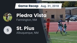 Recap: Piedra Vista  vs. St. Pius  2018