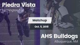 Matchup: Piedra Vista High vs. AHS Bulldogs 2018