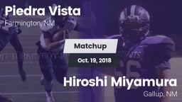 Matchup: Piedra Vista High vs. Hiroshi Miyamura  2018