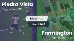 Matchup: Piedra Vista High vs. Farmington  2018