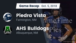 Recap: Piedra Vista  vs. AHS Bulldogs 2018