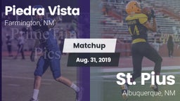 Matchup: Piedra Vista High vs. St. Pius  2019