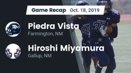 Recap: Piedra Vista  vs. Hiroshi Miyamura  2019