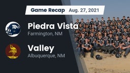 Recap: Piedra Vista  vs. Valley  2021