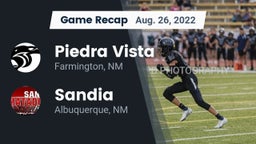 Recap: Piedra Vista  vs. Sandia  2022