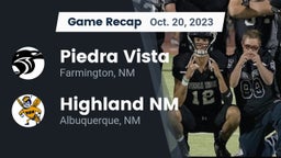 Recap: Piedra Vista  vs. Highland  NM 2023