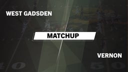 Matchup: West Gadsden vs. Vernon  2016