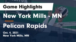 New York Mills  - MN vs Pelican Rapids Game Highlights - Oct. 4, 2021