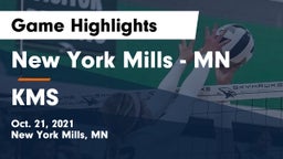 New York Mills  - MN vs KMS Game Highlights - Oct. 21, 2021
