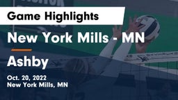 New York Mills  - MN vs Ashby Game Highlights - Oct. 20, 2022