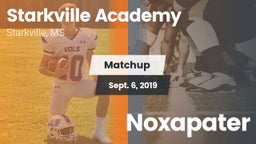 Matchup: Starkville Academy vs. Noxapater  2019