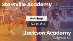 Matchup: Starkville Academy vs. Jackson Academy  2020