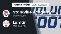 Recap: Starkville Academy  vs. Lamar  2022