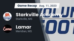 Recap: Starkville Academy  vs. Lamar  2023