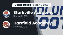 Recap: Starkville Academy  vs. Hartfield Academy  2023