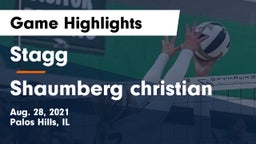 Stagg  vs Shaumberg christian Game Highlights - Aug. 28, 2021
