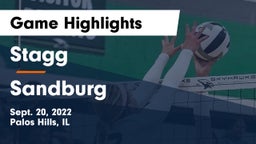 Stagg  vs Sandburg  Game Highlights - Sept. 20, 2022