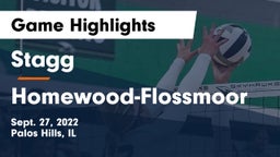 Stagg  vs Homewood-Flossmoor  Game Highlights - Sept. 27, 2022