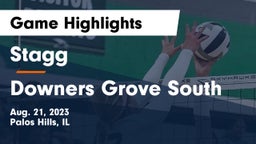 Stagg  vs Downers Grove South  Game Highlights - Aug. 21, 2023
