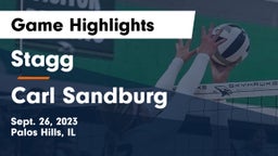 Stagg  vs Carl Sandburg  Game Highlights - Sept. 26, 2023