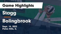 Stagg  vs Bolingbrook  Game Highlights - Sept. 14, 2023