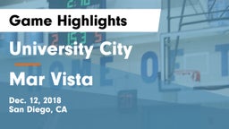 University City  vs Mar Vista  Game Highlights - Dec. 12, 2018