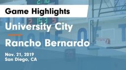 University City  vs Rancho Bernardo Game Highlights - Nov. 21, 2019