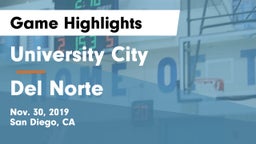 University City  vs Del Norte  Game Highlights - Nov. 30, 2019