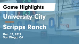 University City  vs Scripps Ranch Game Highlights - Dec. 17, 2019