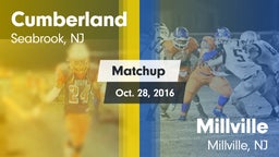 Matchup: Cumberland vs. Millville  2016