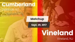 Matchup: Cumberland vs. Vineland  2017