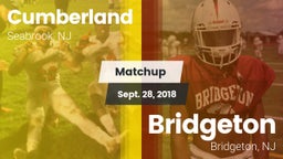 Matchup: Cumberland vs. Bridgeton  2018