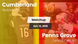 Matchup: Cumberland vs. Penns Grove  2018