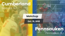 Matchup: Cumberland vs. Pennsauken  2018