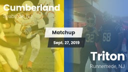 Matchup: Cumberland vs. Triton  2019