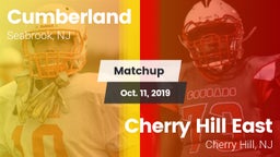 Matchup: Cumberland vs. Cherry Hill East  2019