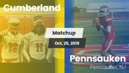 Matchup: Cumberland vs. Pennsauken  2019