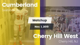 Matchup: Cumberland vs. Cherry Hill West  2019