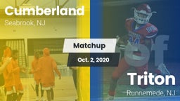 Matchup: Cumberland vs. Triton  2020