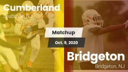 Matchup: Cumberland vs. Bridgeton  2020
